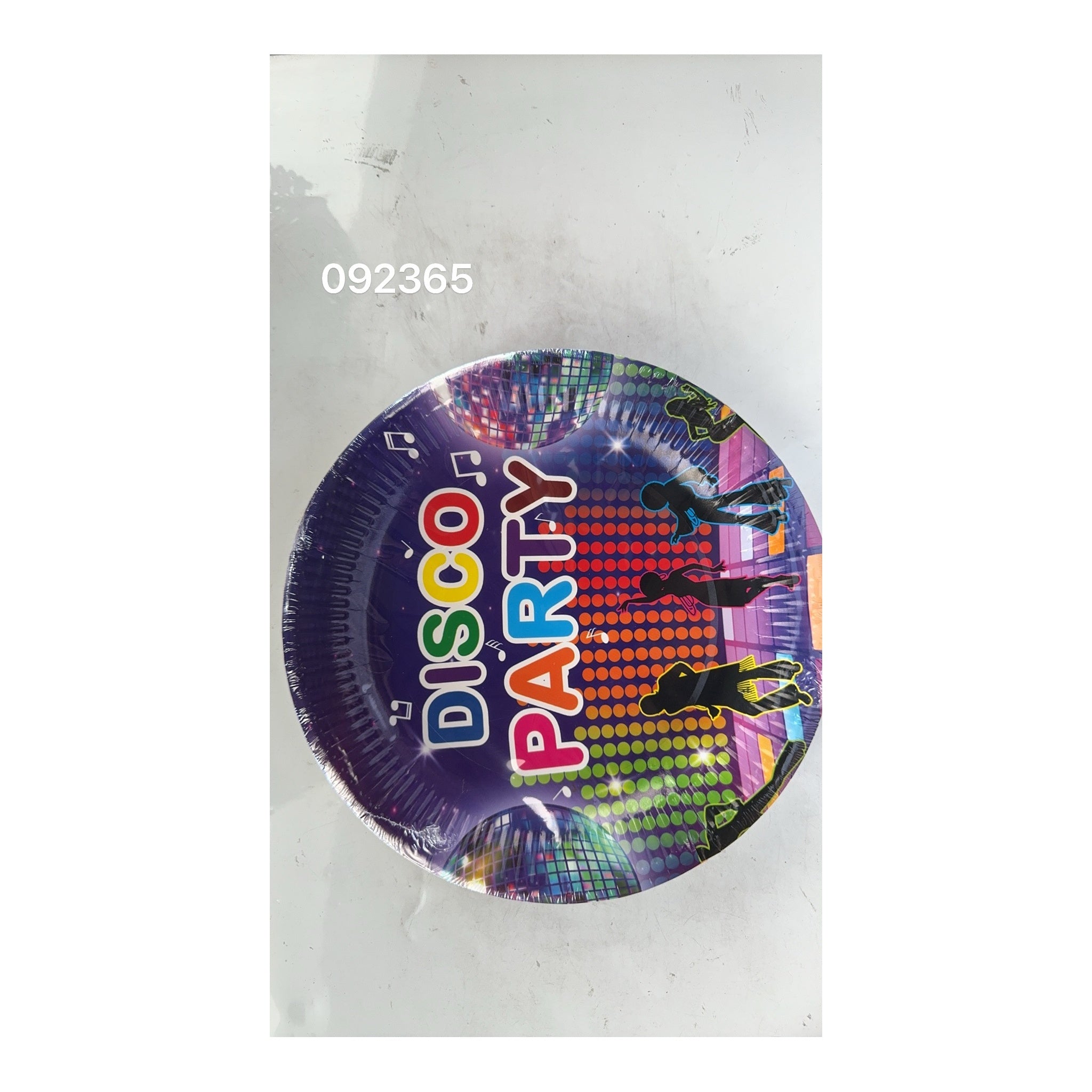 9" Plts 24 ct Disco Party 24Pk/Cs