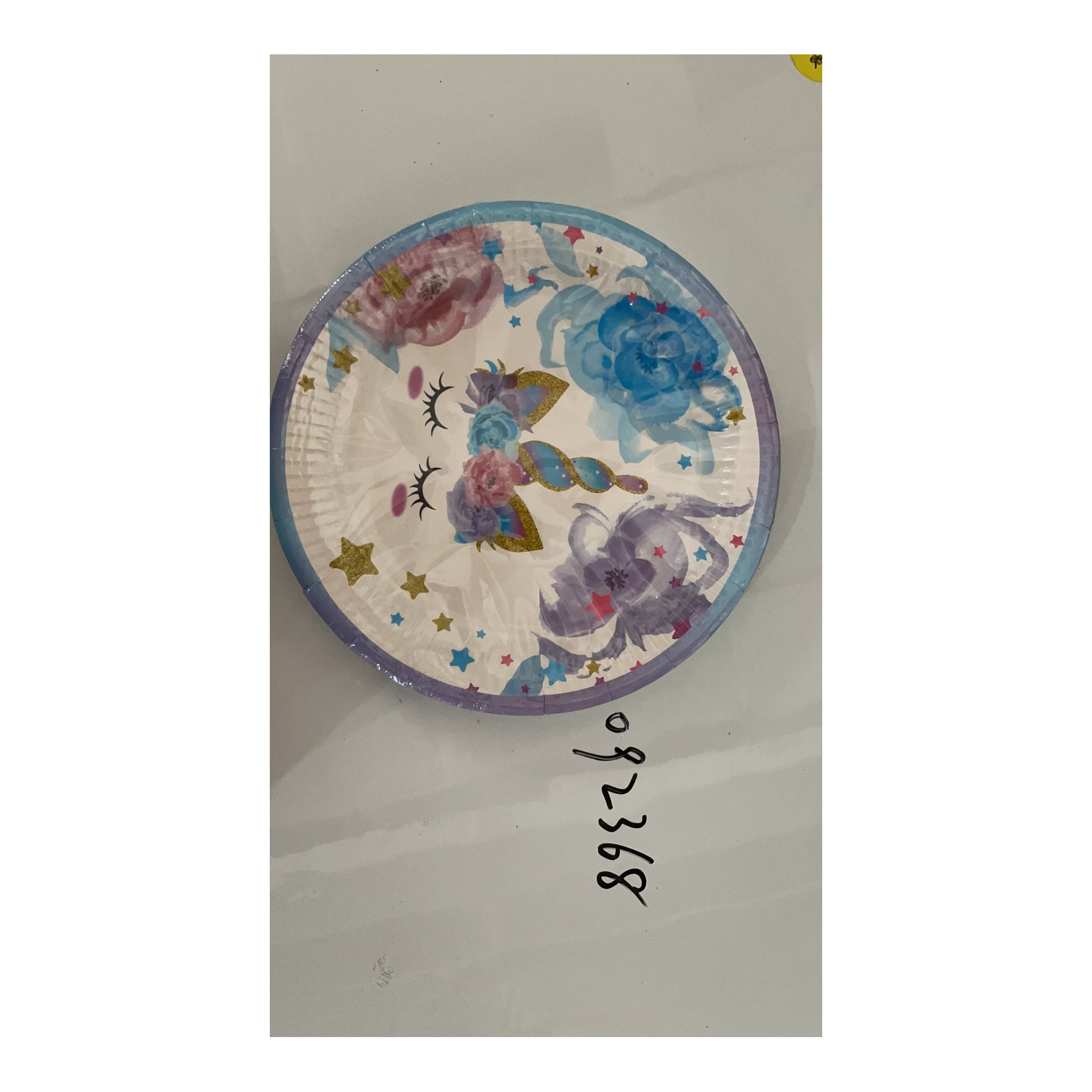9" Plts 24 ct Unicorn 24Pk/Cs