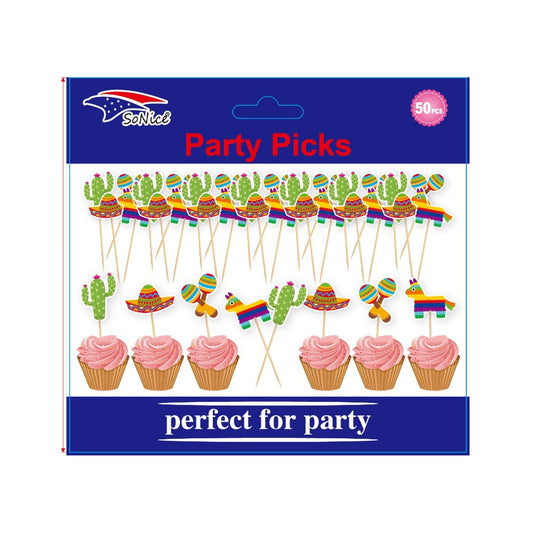 Party Picks Fiesta 50 ct 120Pk/Cs