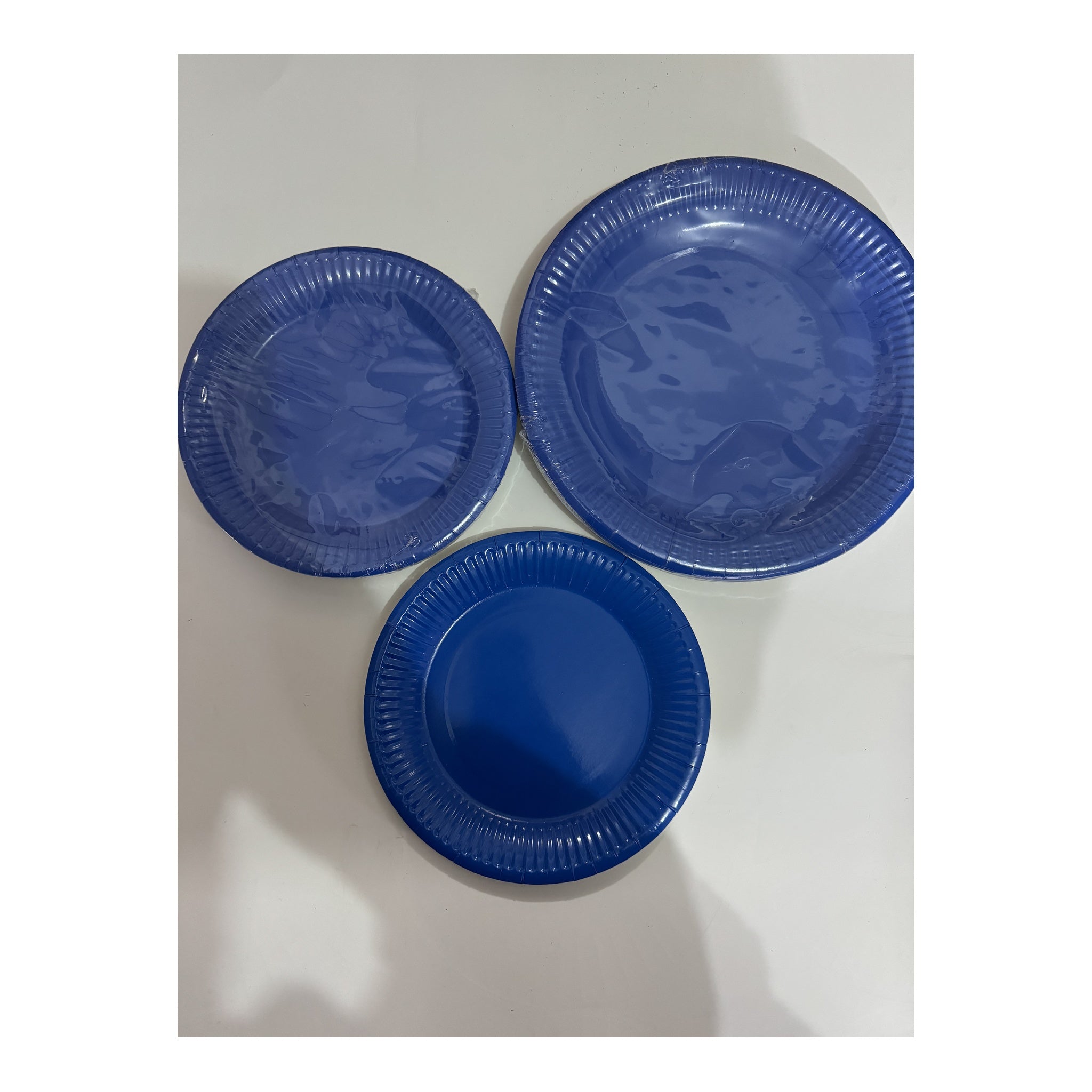 24 ct 7" Plates Royal Blue 24Pk/Cs