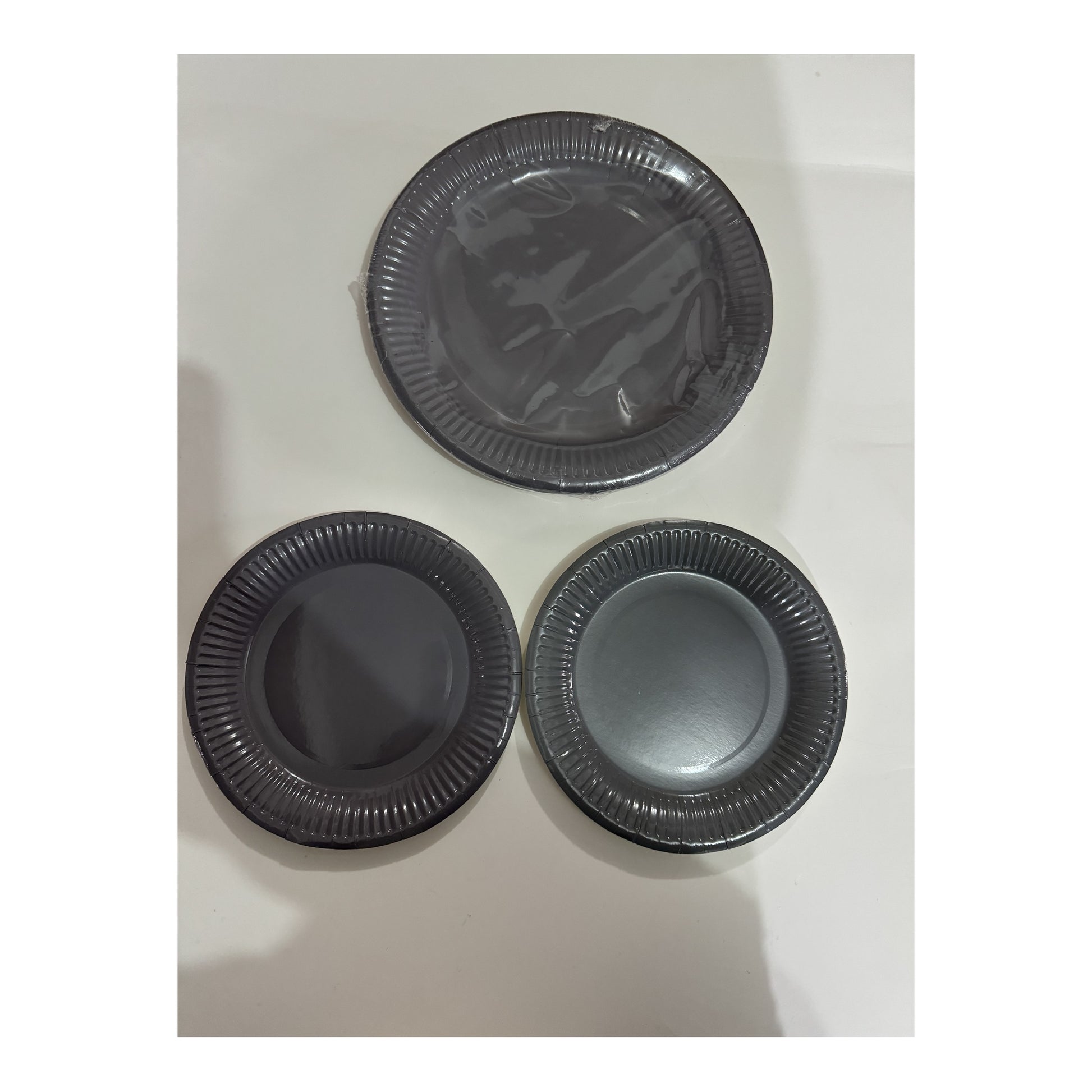 24 ct 7" Plates Silver 24Pk/Cs