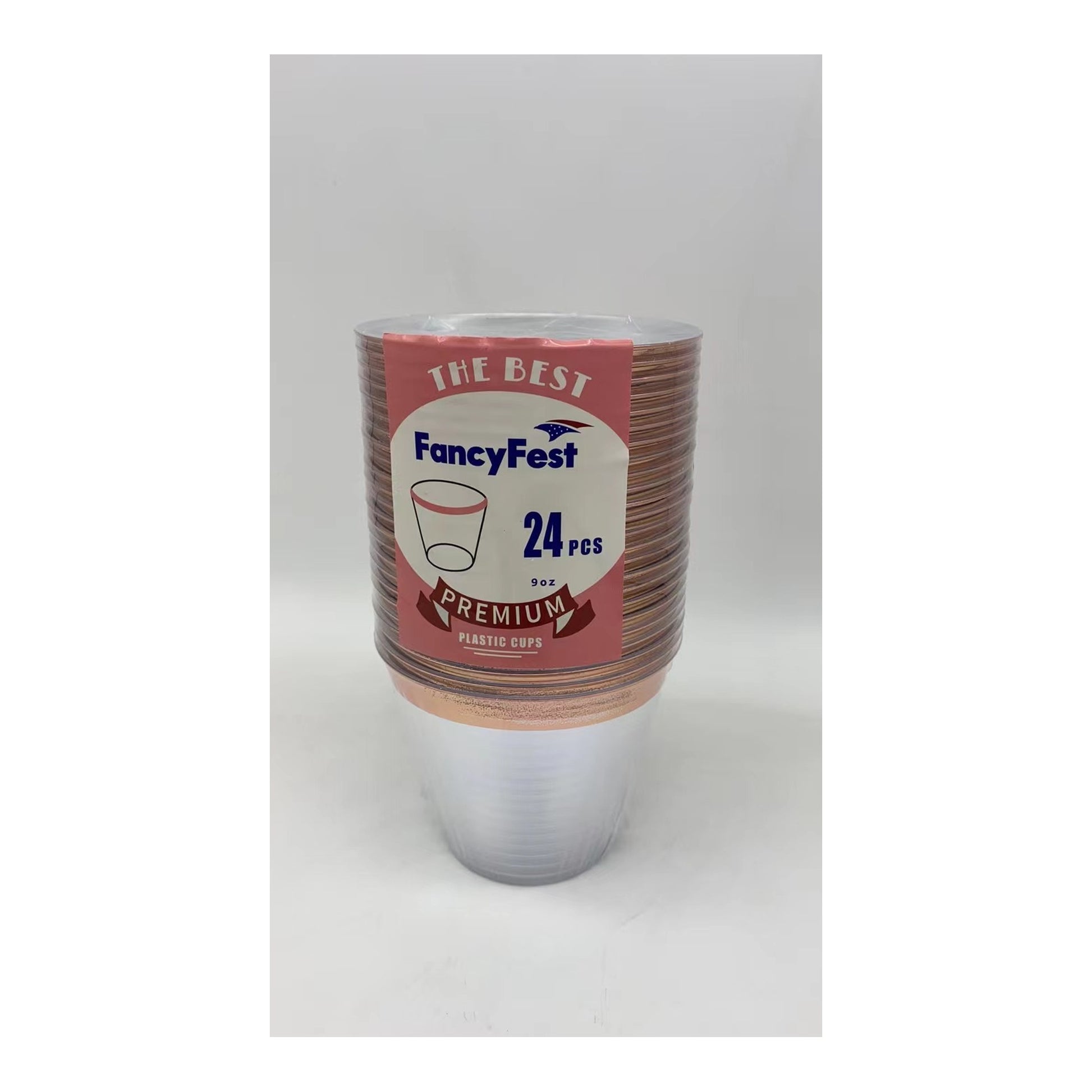 24 ct Cups 9Oz Rose Gold 24Pk/Cs