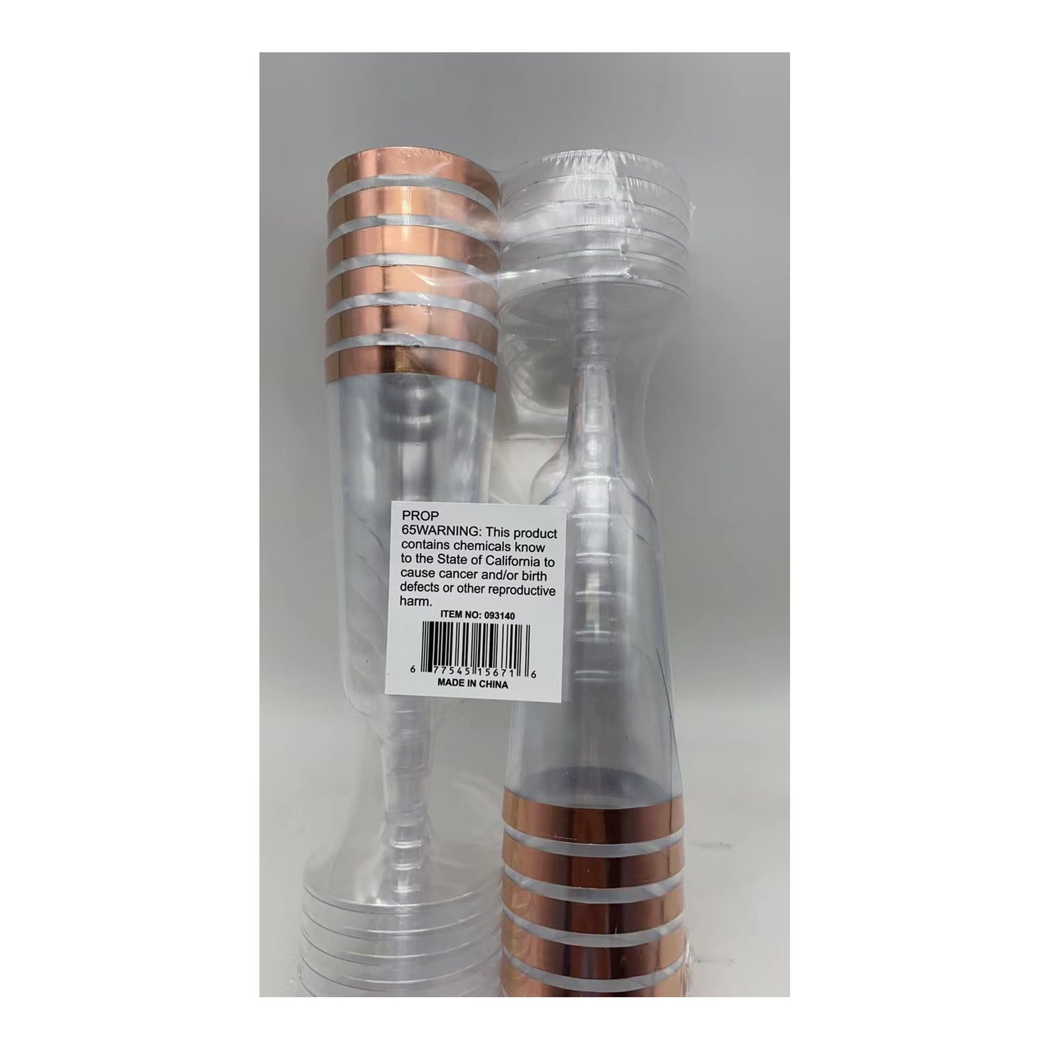 12 ct Chmpng Cups 6Oz Rose Gold 24Pk/Cs