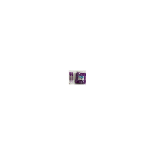 100 ct Plt Forks Purple 24Pk/Cs