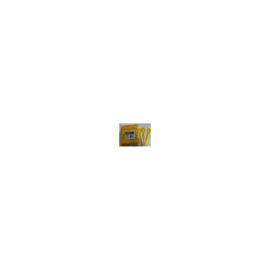 100 ct Plt Spoons Yellow 24Pk/Cs