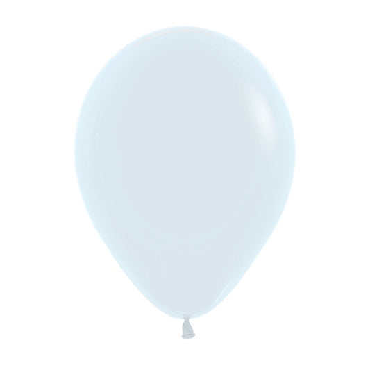 Bt White 100ct Latex Balloon 11"
