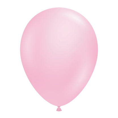 Tuftex Baby Pink 100ct Latex Balloon 11"