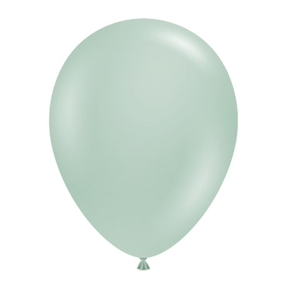Tuftex Empower-Mint 100ct Latex Balloon 11"