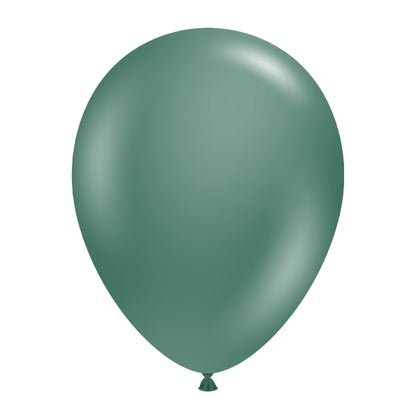 Tuftex Evergreen 100ct Latex Balloon 11"