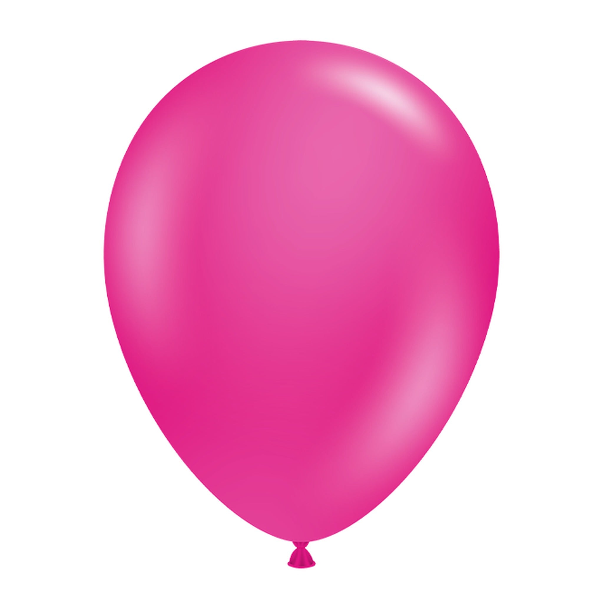Tuftex Hot Pink 100ct Latex Balloon 11"