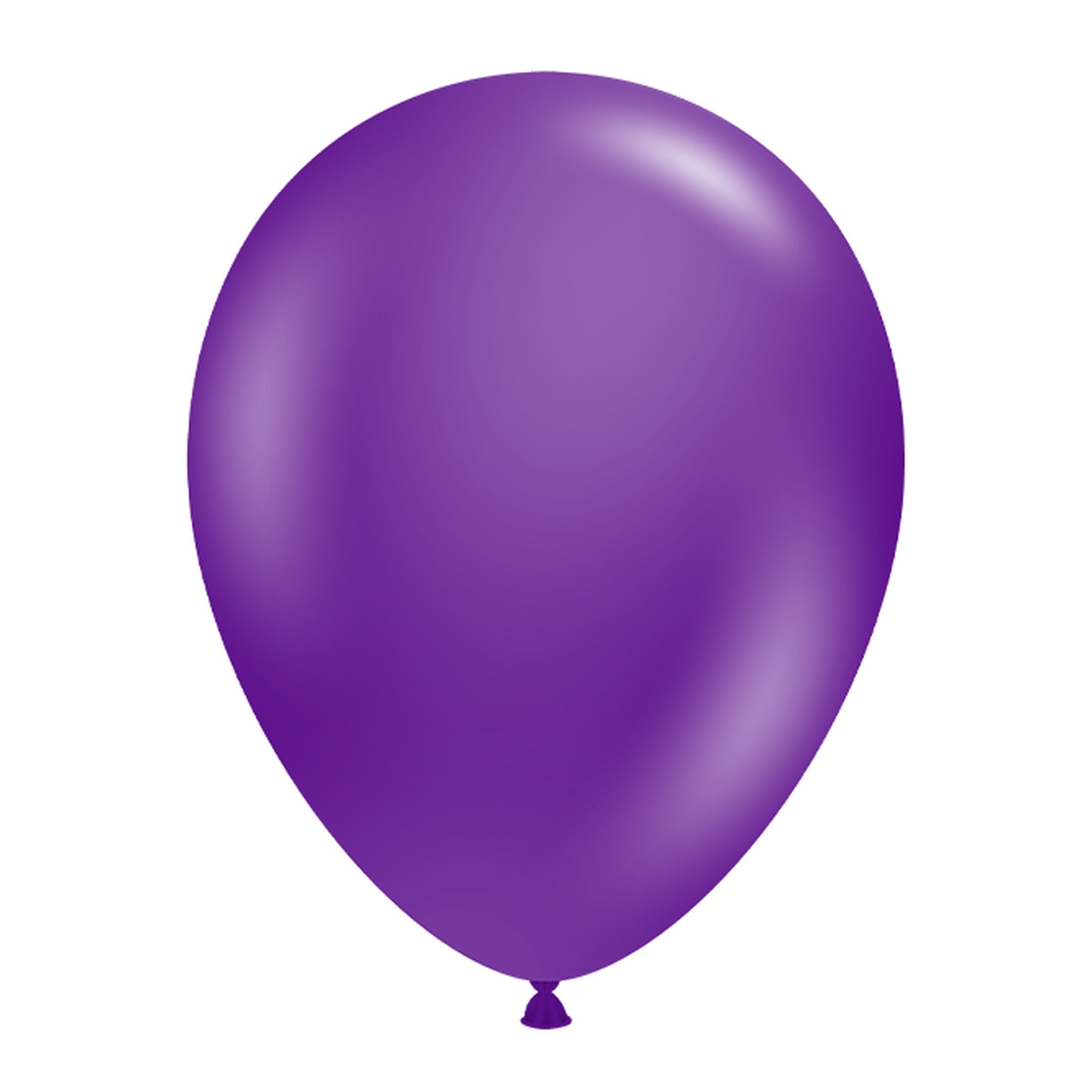 Tuftex Plum Purple 100ct Latex Balloon 11"