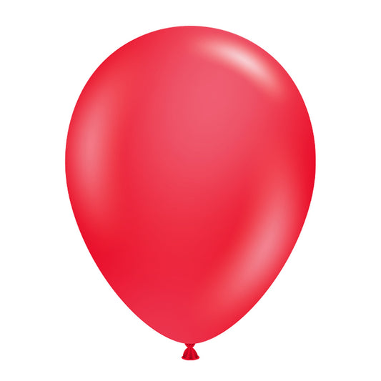 Tuftex Red 100ct Latex Balloon 11"