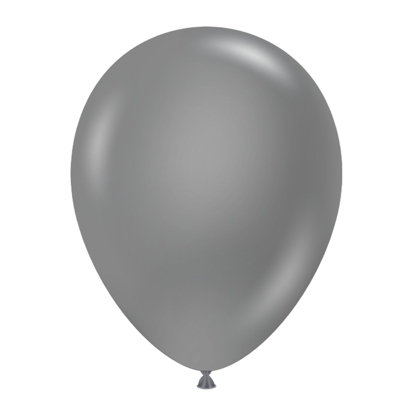Tuftex Silver 100ct Latex Balloon 11"