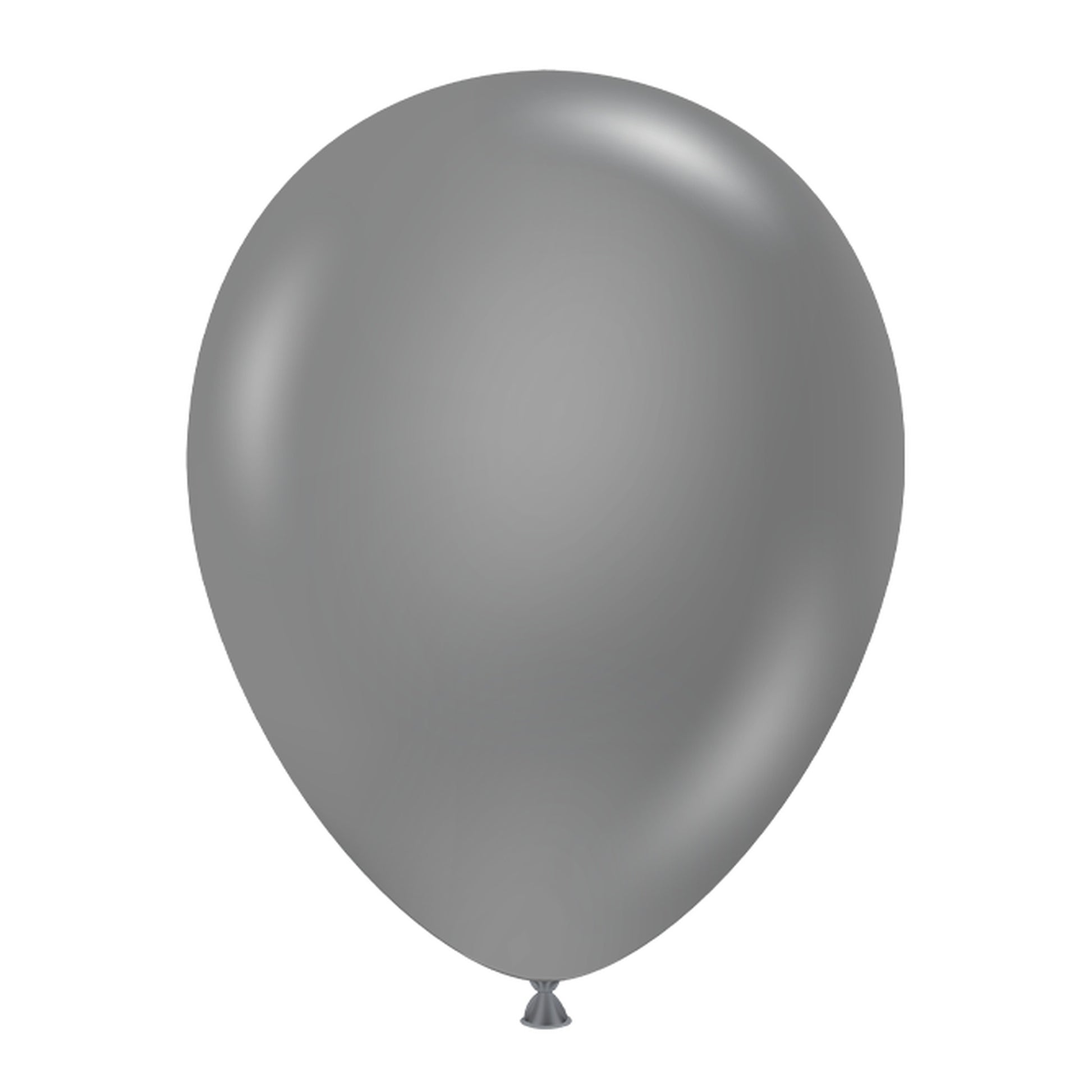 Tuftex Silver 100ct Latex Balloon 11"