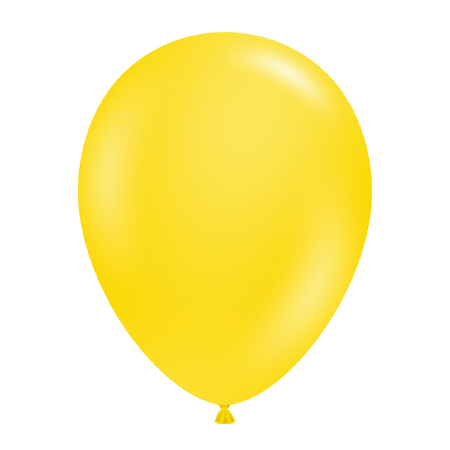 Tuftex Yellow 100ct Latex Balloon 11"