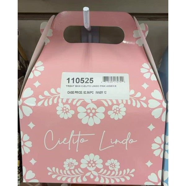 Pink Cielito Lindo treat box