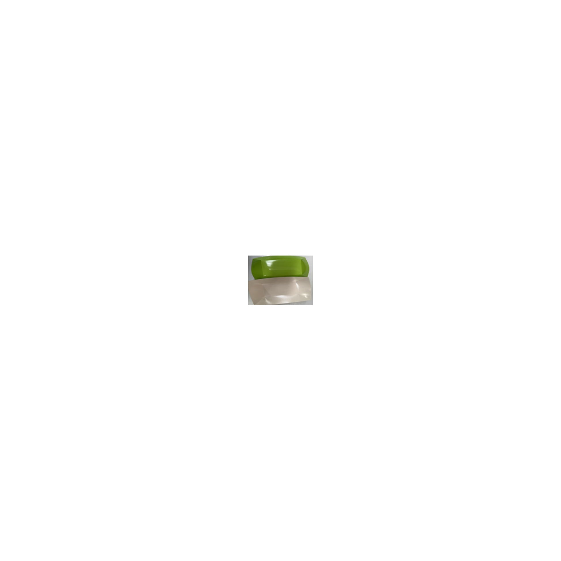 100 ct Paper Trays Lime Green 12Pk/Cs