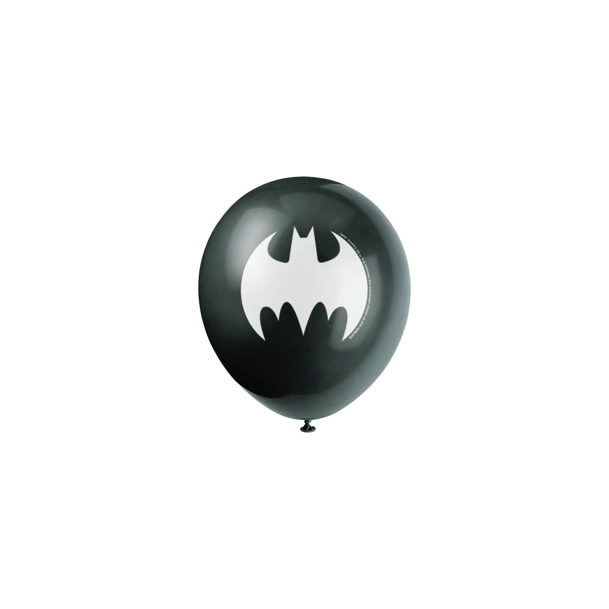 Batman Balloon 2s 8ct Latex Balloon 12"