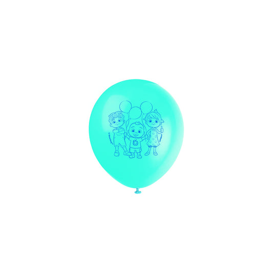 Cocomelon Balloon 8ct Latex Balloon 12"