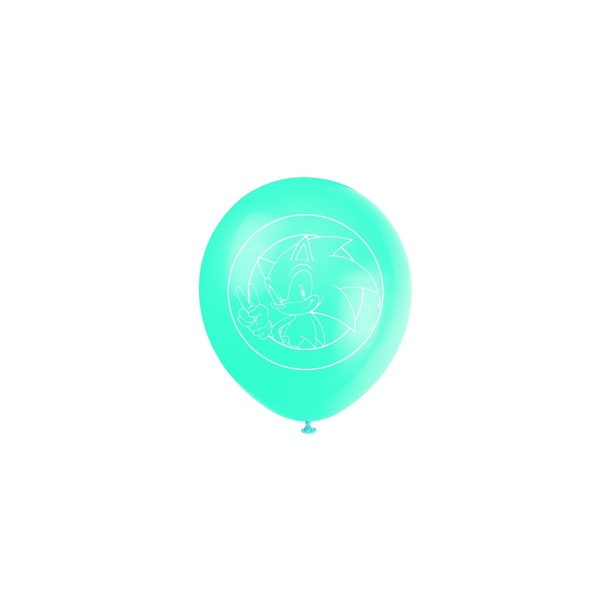 Sonic 8ct Latex Balloon 12"