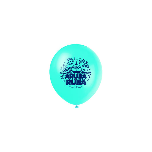 Minions 2 Balloon 8ct Latex Balloon 12"