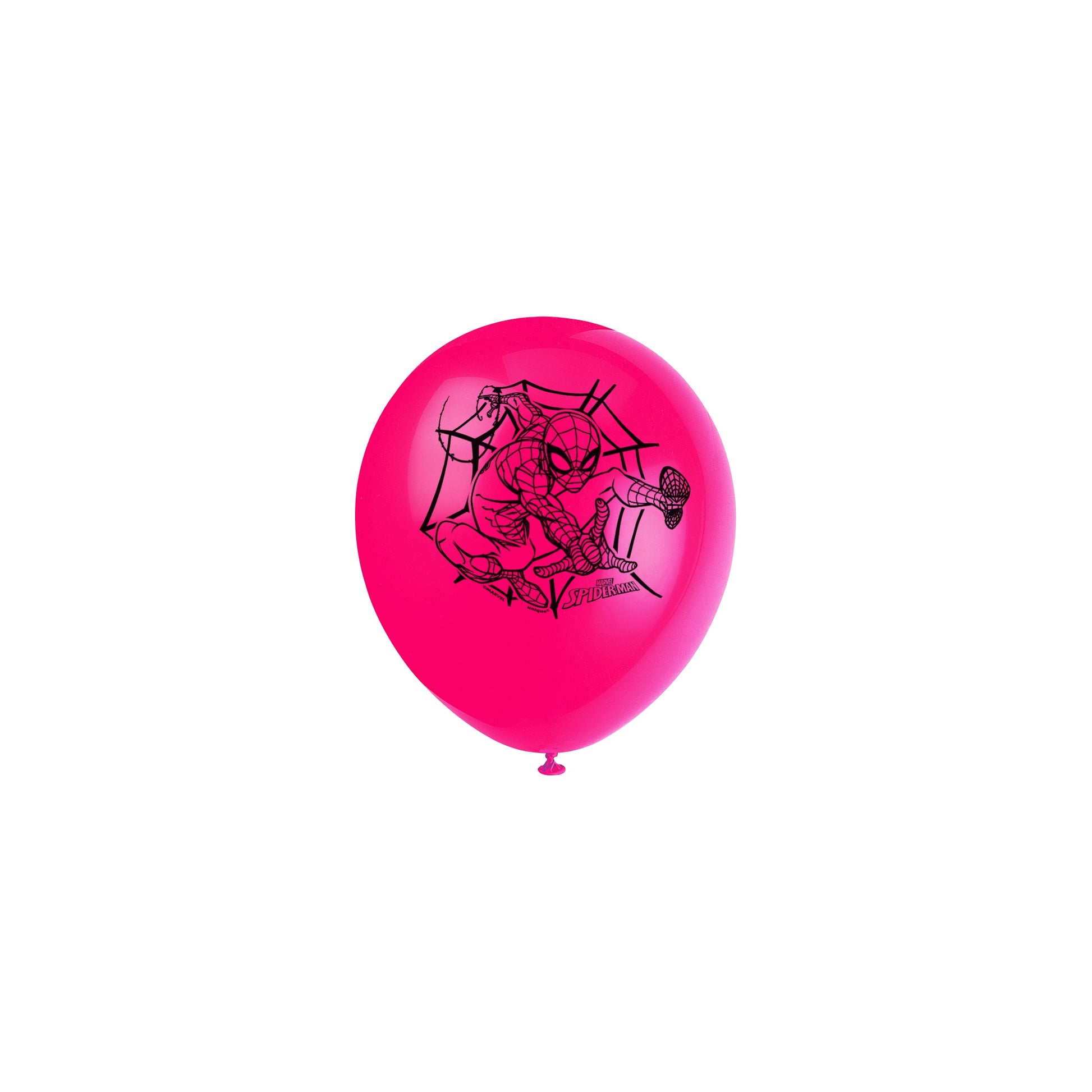 Spider-Man Balloon 2s 8ct Latex Balloon 12"