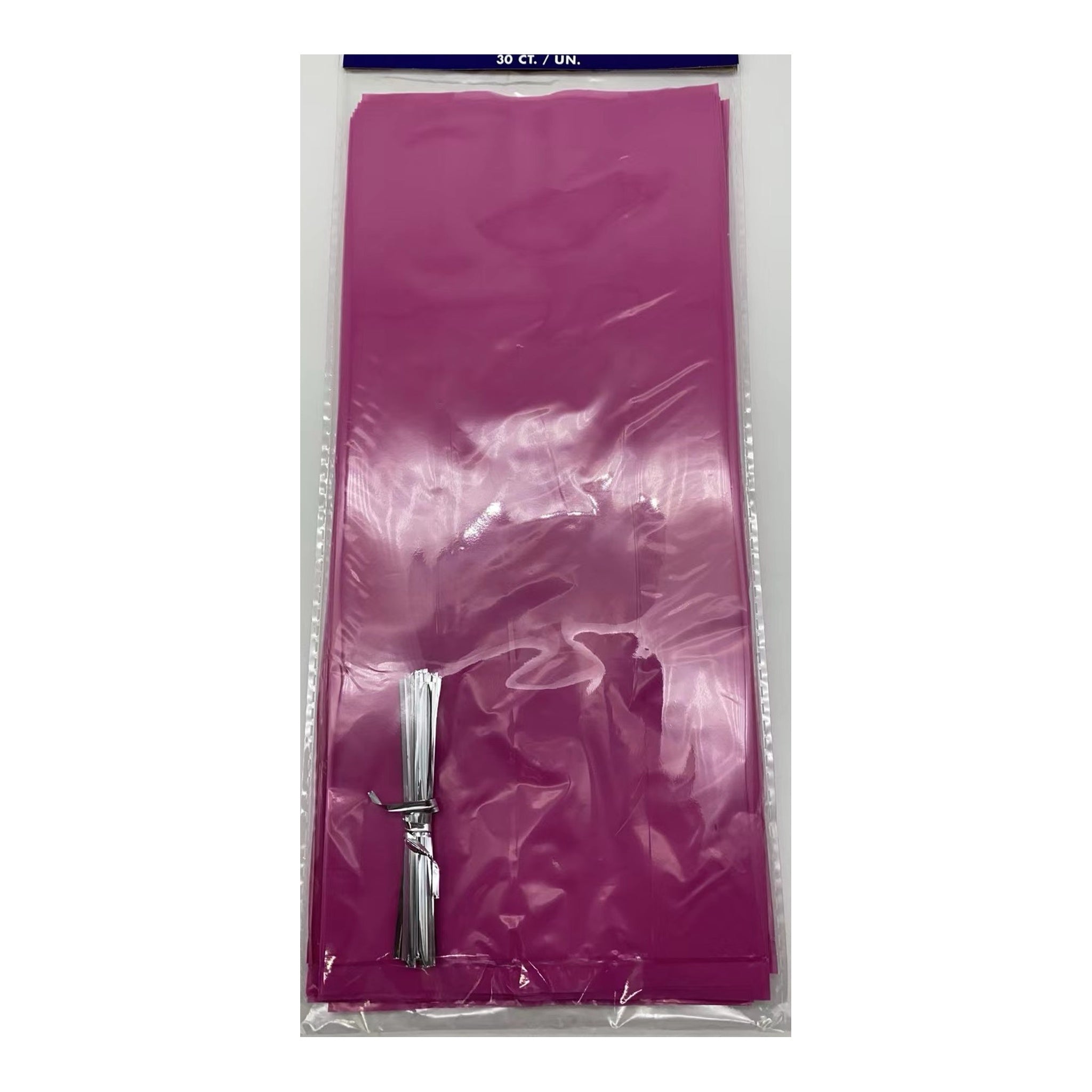 30 ct Cellophane bags Pink Inner 24 bags