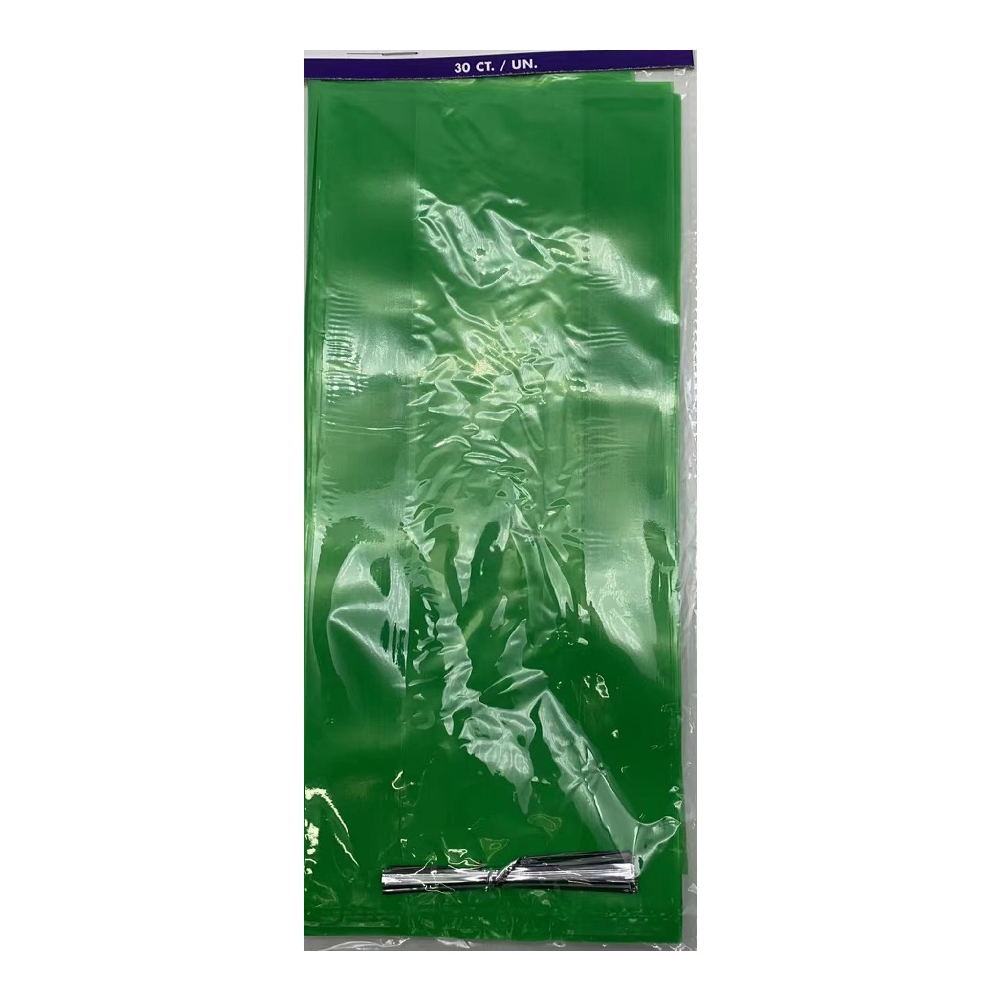 30 ct Cellopane Bag Emerald 144Pk/Cs Inner 24Pk