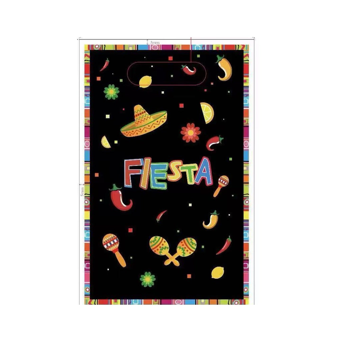 30 ct Loots Bag Fiesta 120Pk/Cs