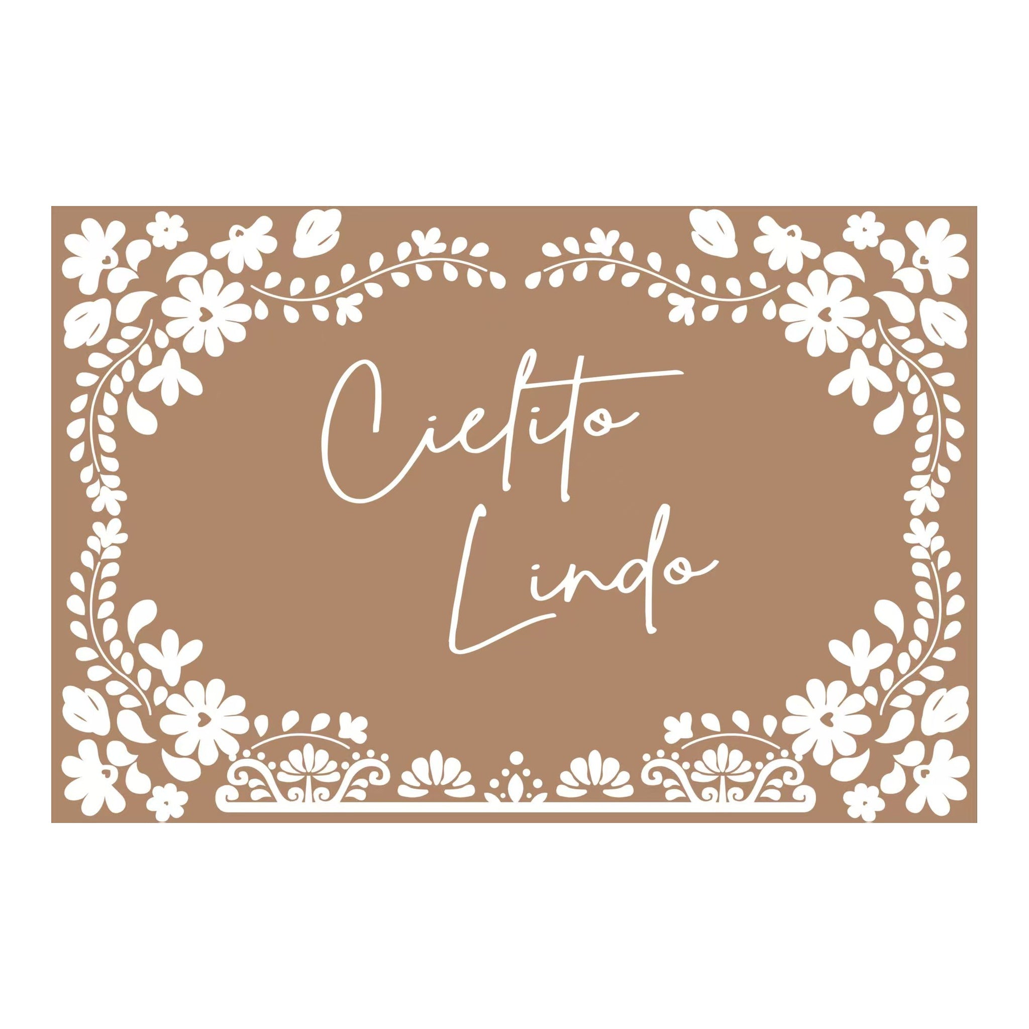4" x 6" Backdrop Cielito Lindo