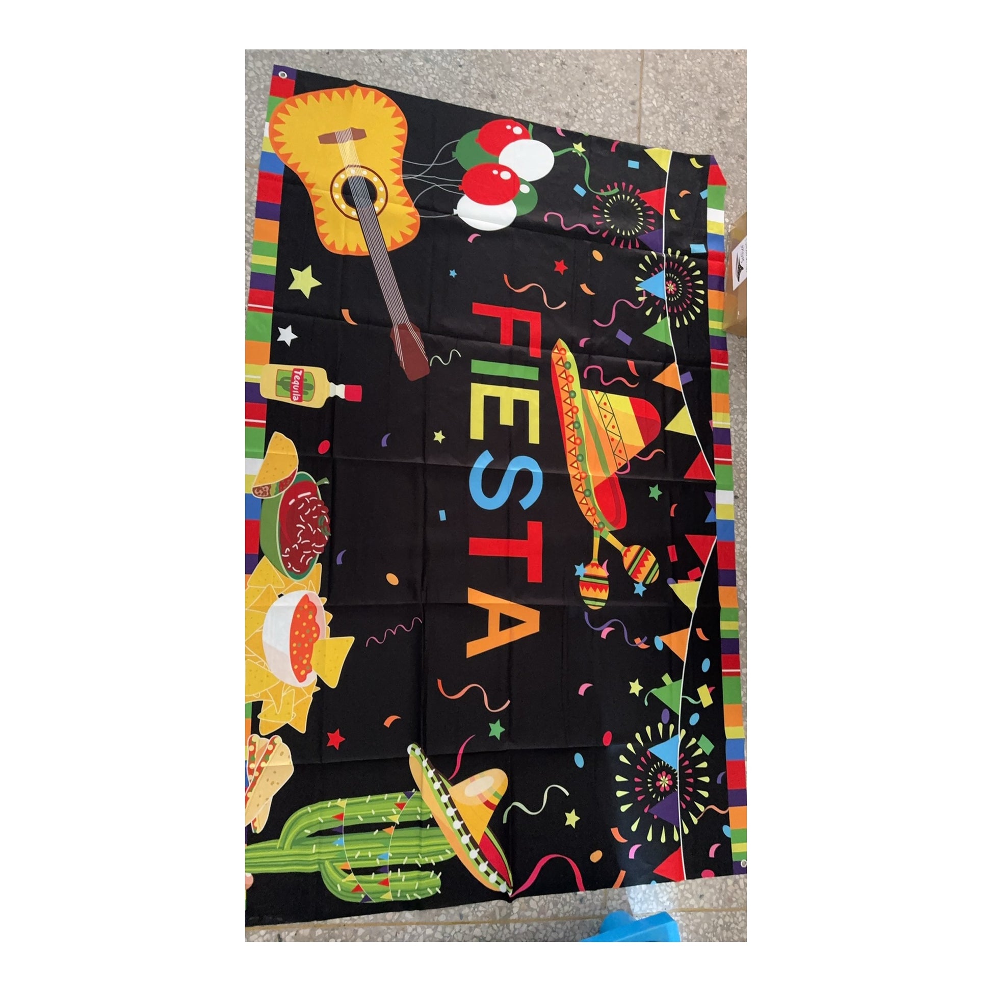 Vinyl Fiesta Backdrop