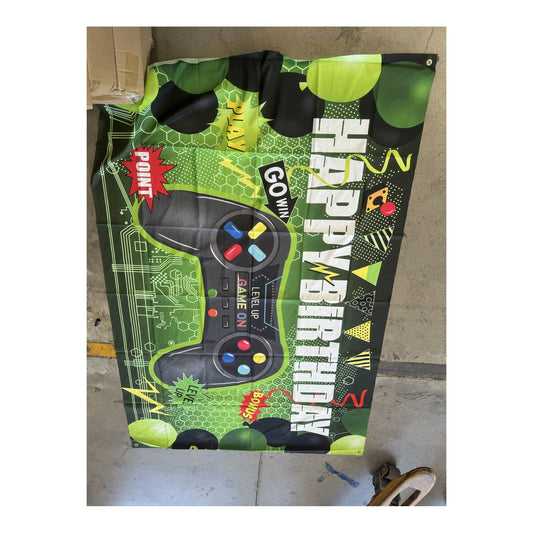 4" x 6" Backdrop Game On
