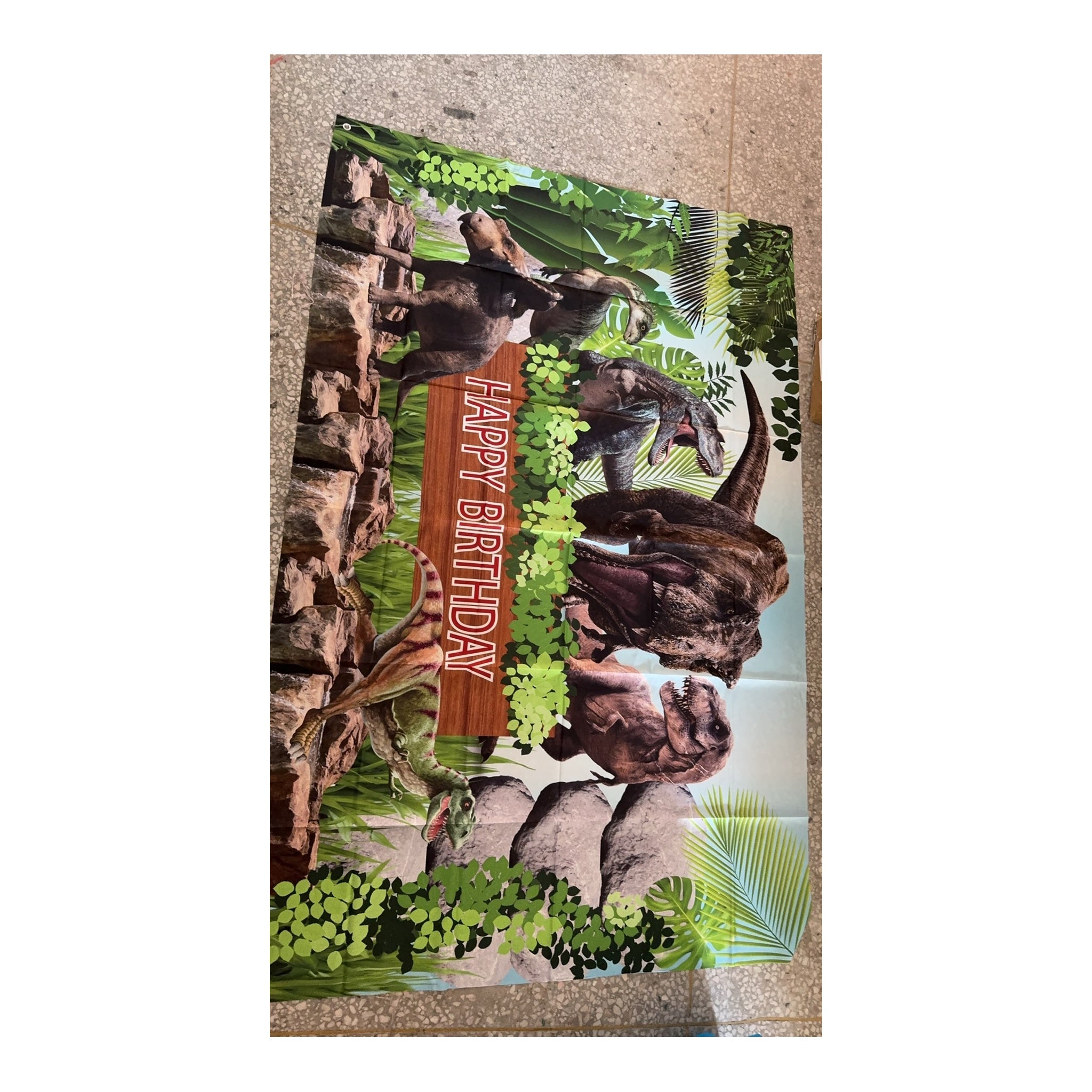 4" x 6" Backdrop Dinosaur