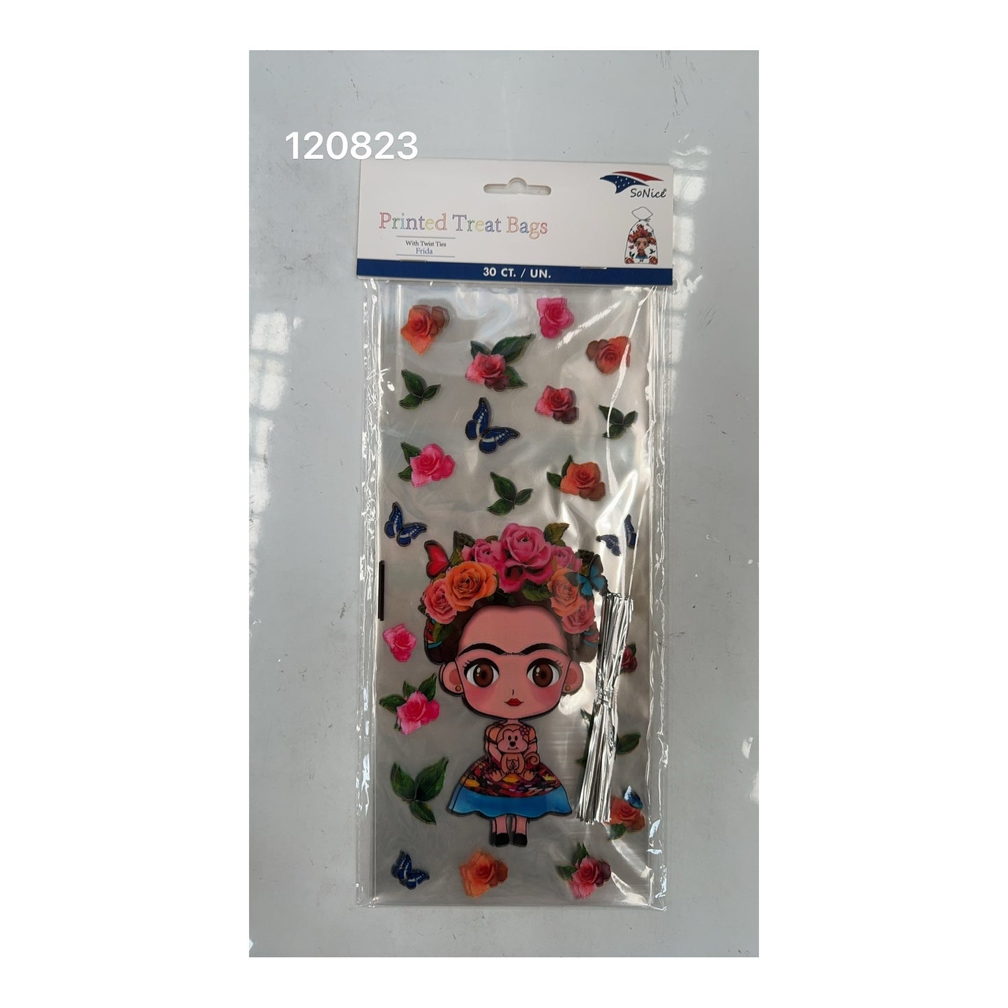 Cellophane bags 30 ct Frida 240Pk/Cs