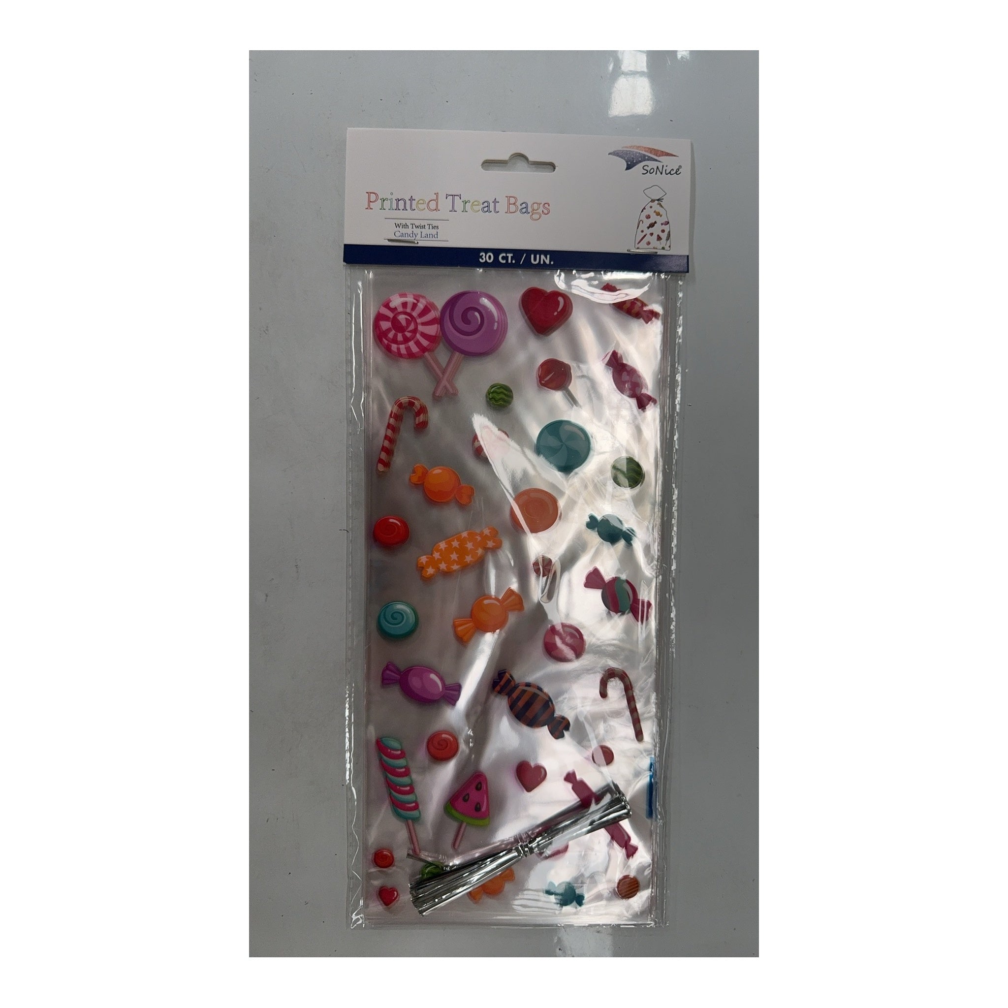 Cellophane bags 30 ct Candyland 240Pk/Cs