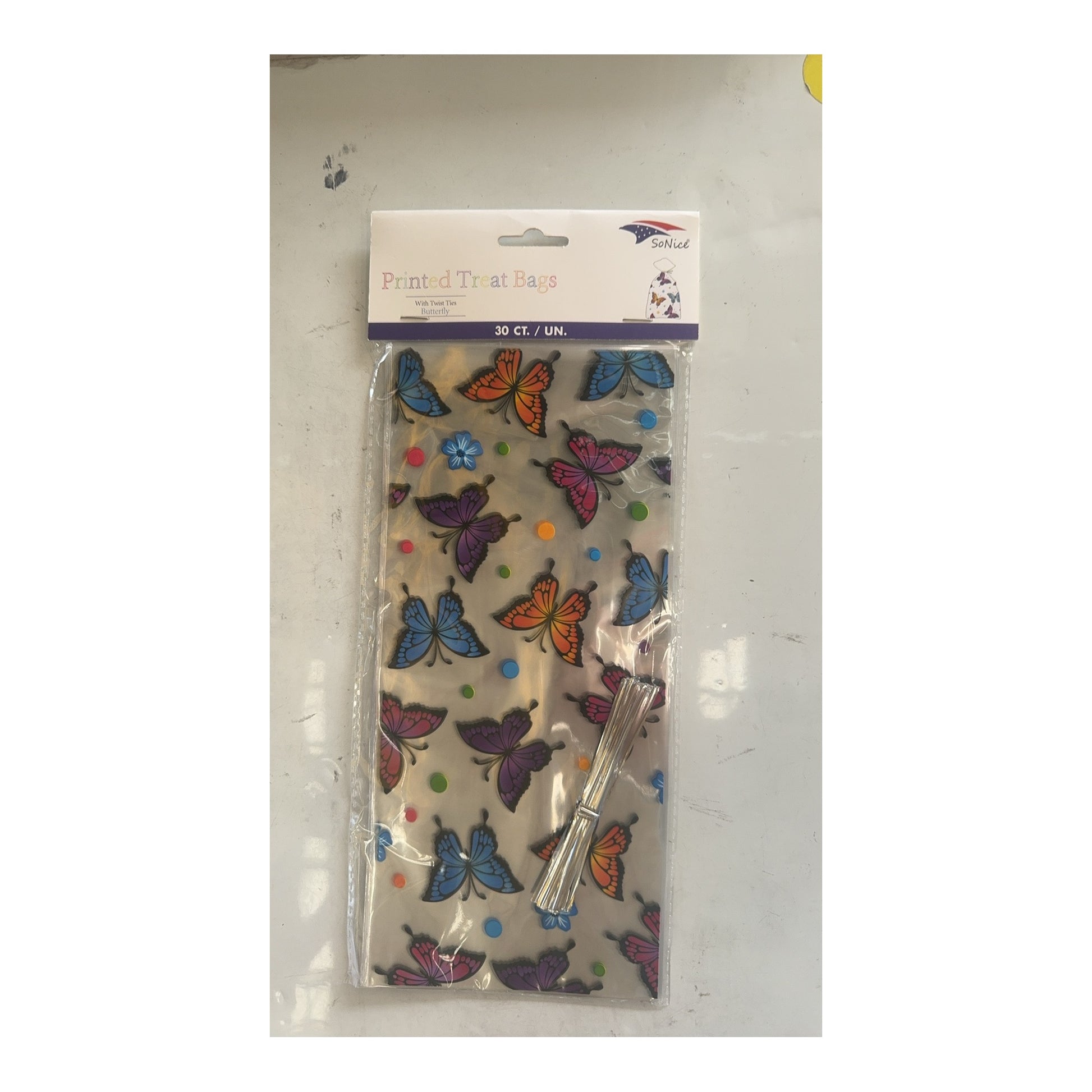 Cellophane bags 30 ct Butterfly 240Pk/Cs