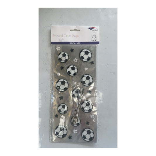Cellophane bags 30 ct Soccer 240Pk/Cs