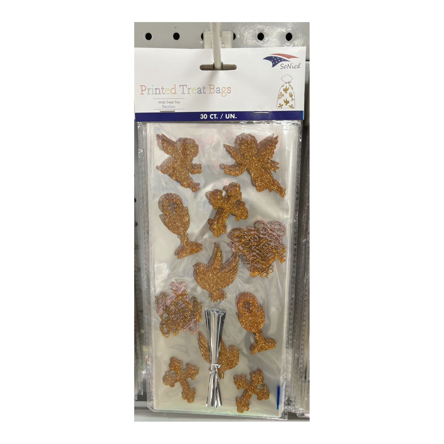 Cellophane bags 30 ct Bautizo 240Pk/Cs