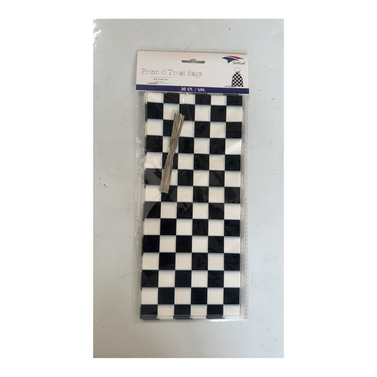 Cellophane bags 30 ct Checkers 240Pk/Cs