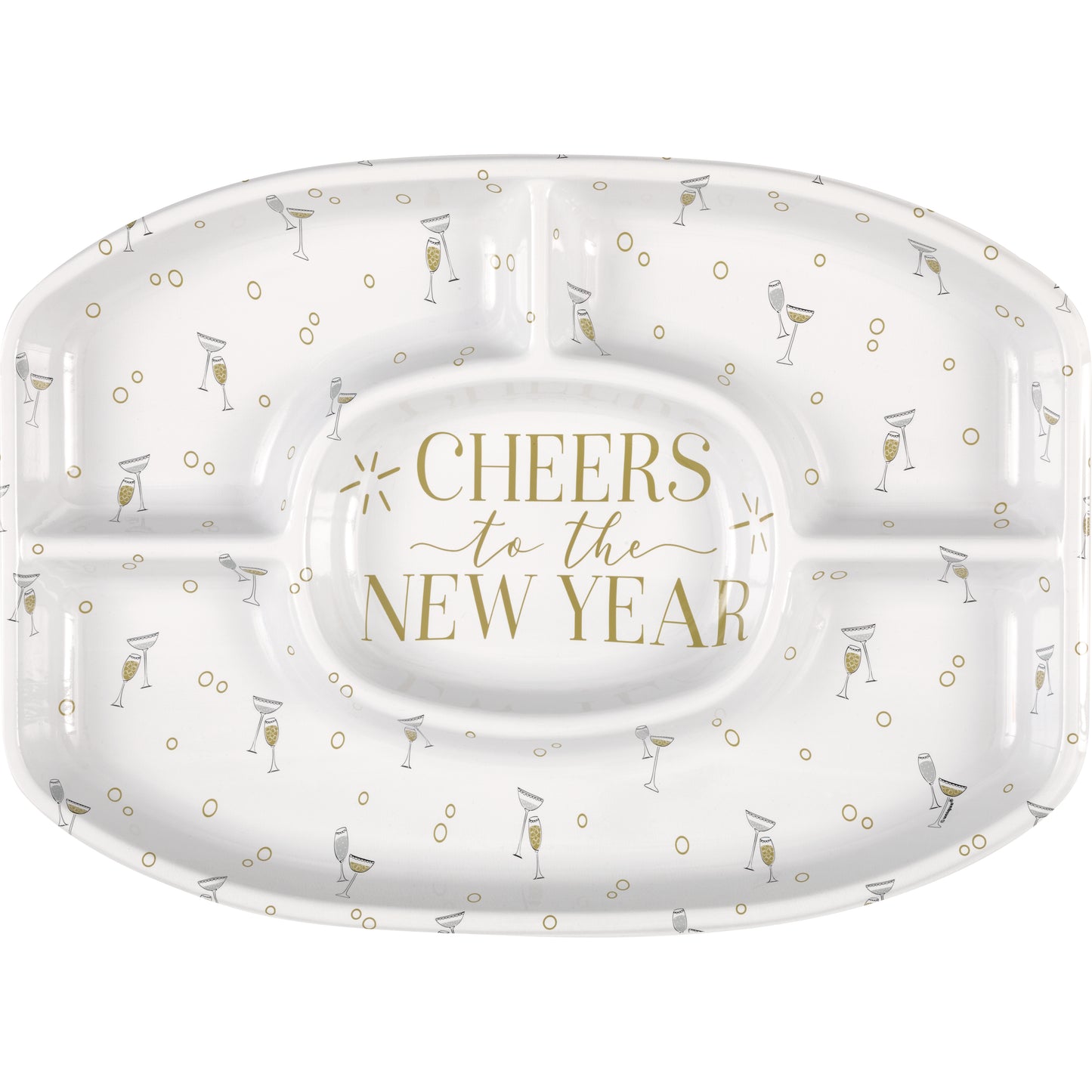 New Year Chip N Dip Platter