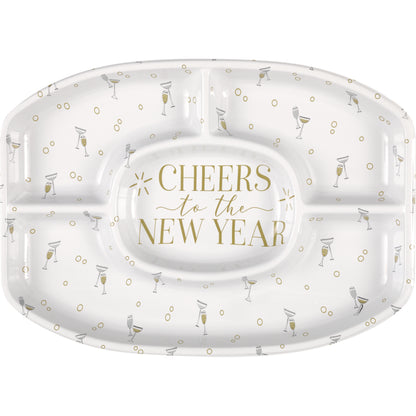 New Year Chip N Dip Platter