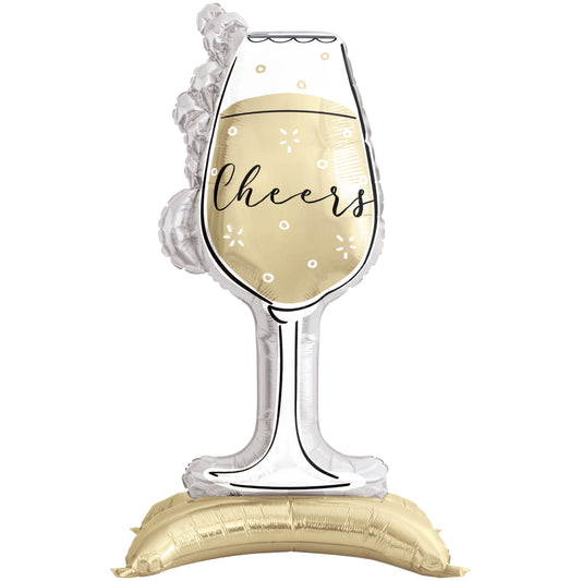 Bubbly Glass Foil Balloon 40"
