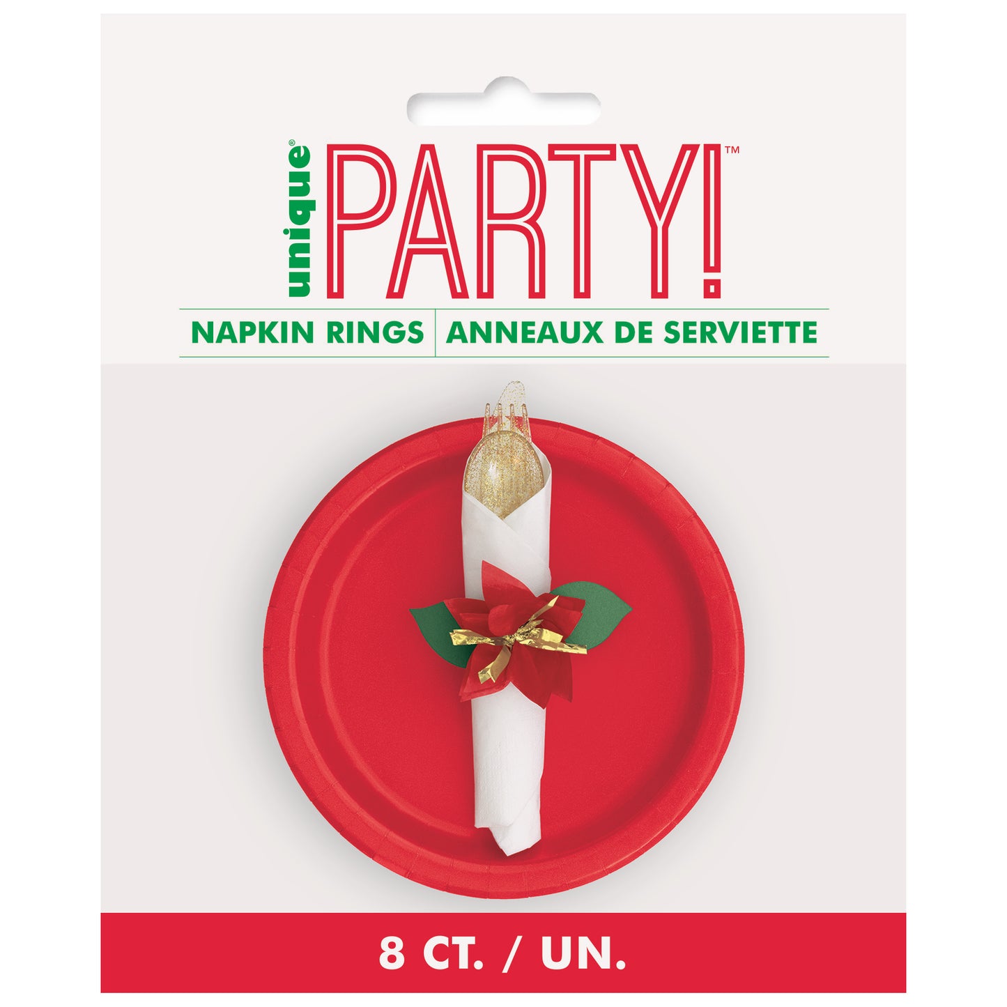Servilleteros de Navidad, 8 unidades