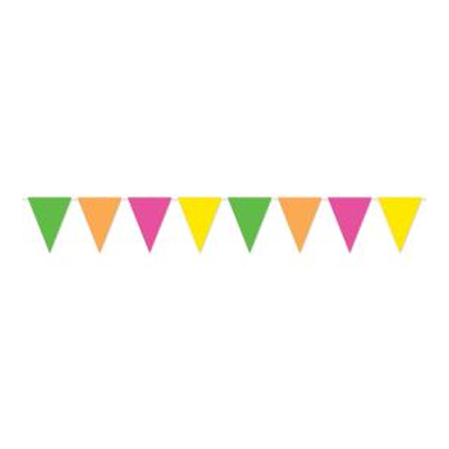 12ft Neon Pennant Banner