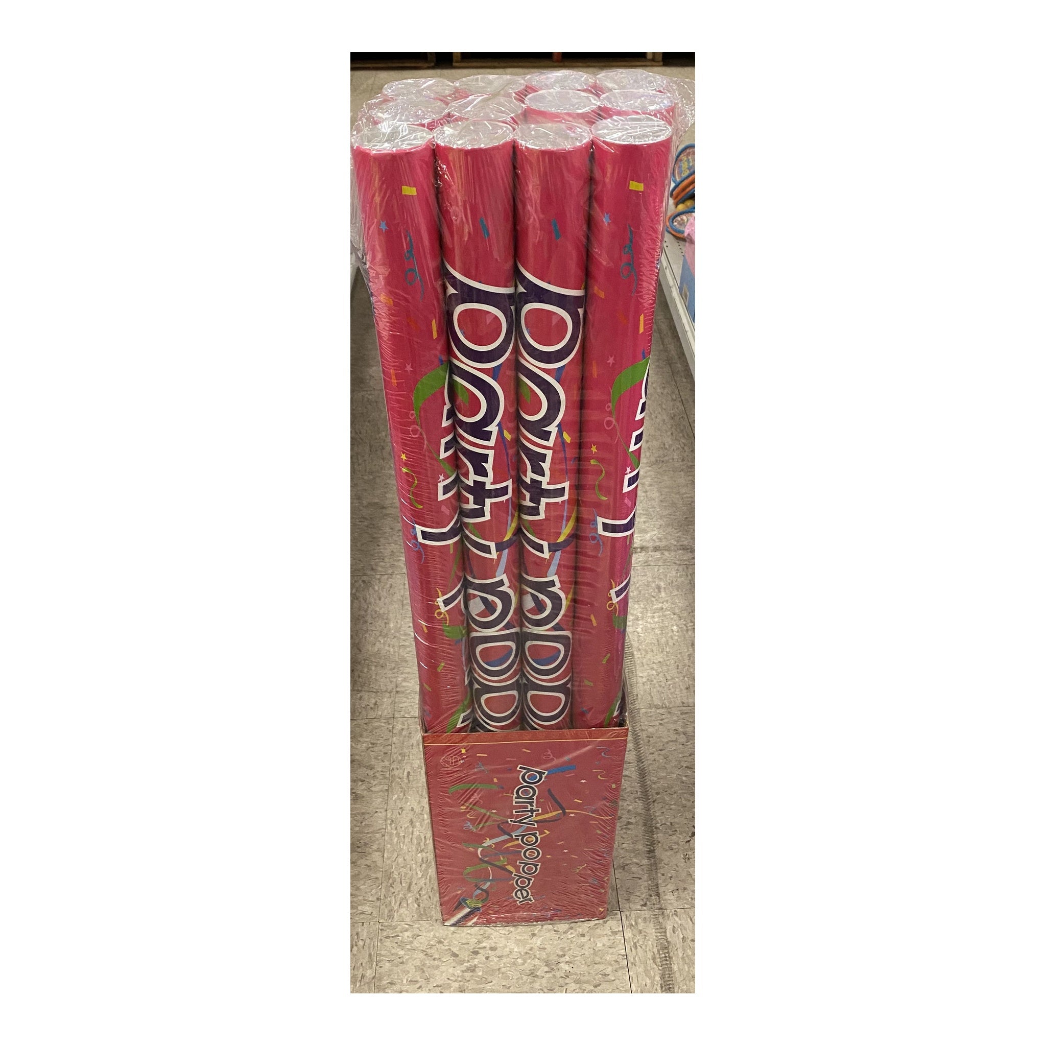 (c) 40" Party Popper