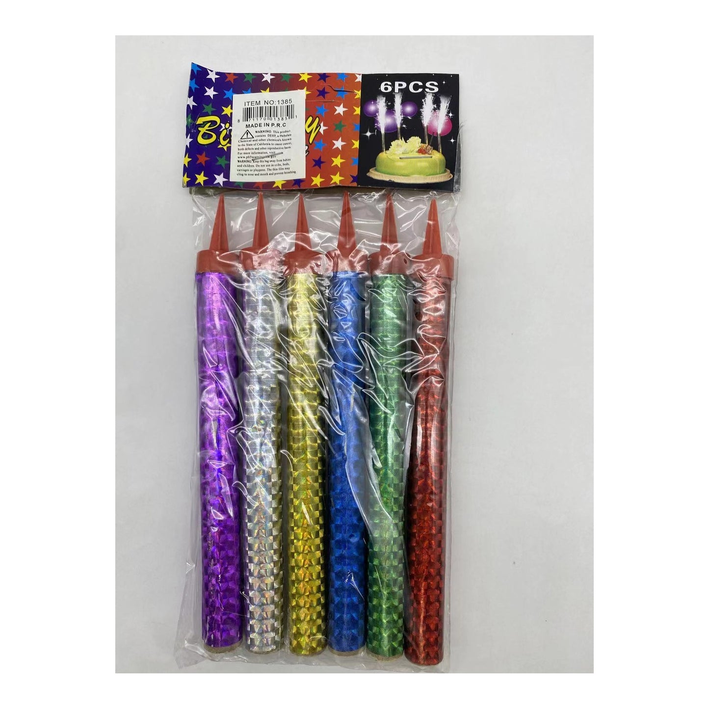 (c) Spark Candle 6pc Mix