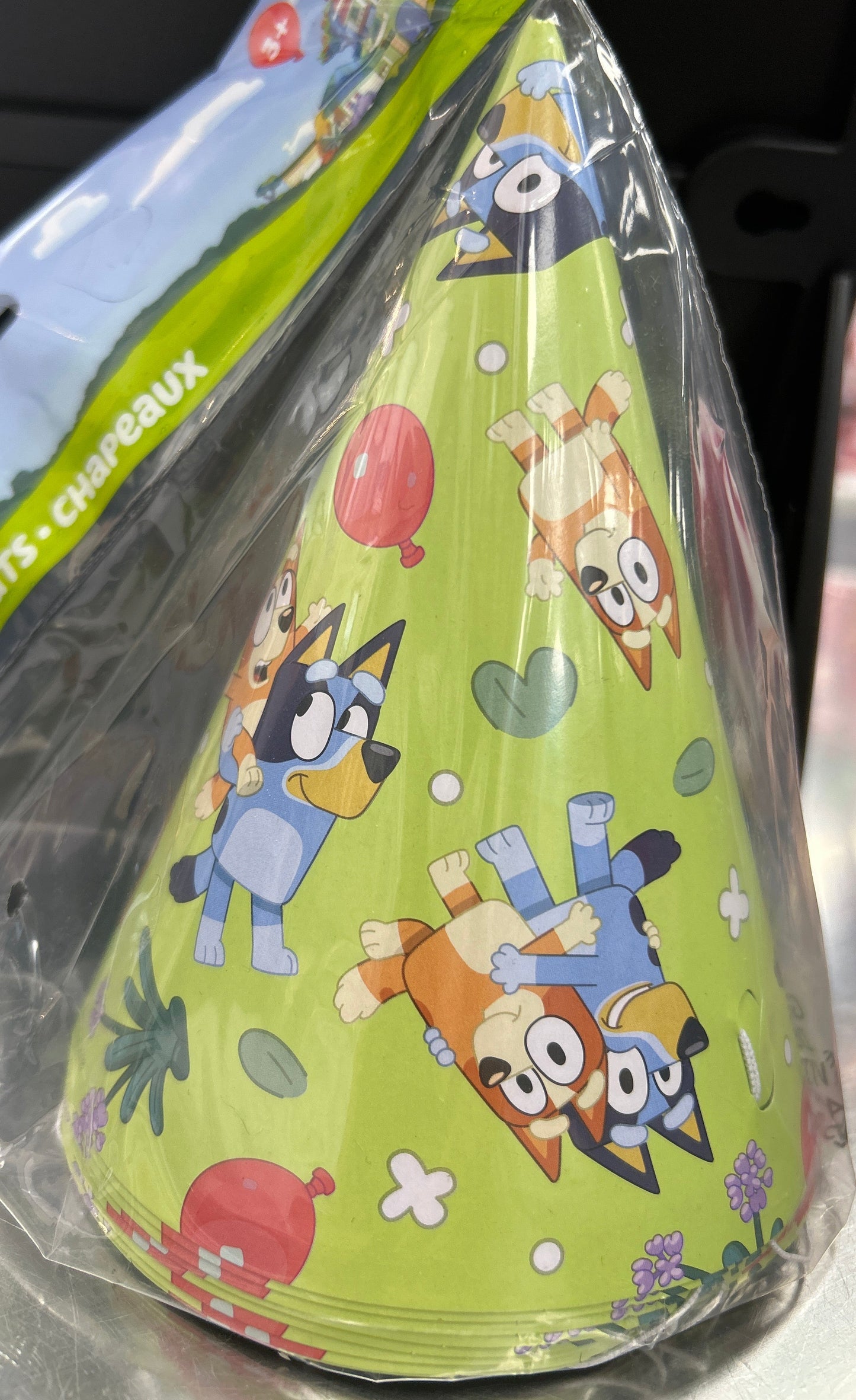 Bluey Party Hats 8ct