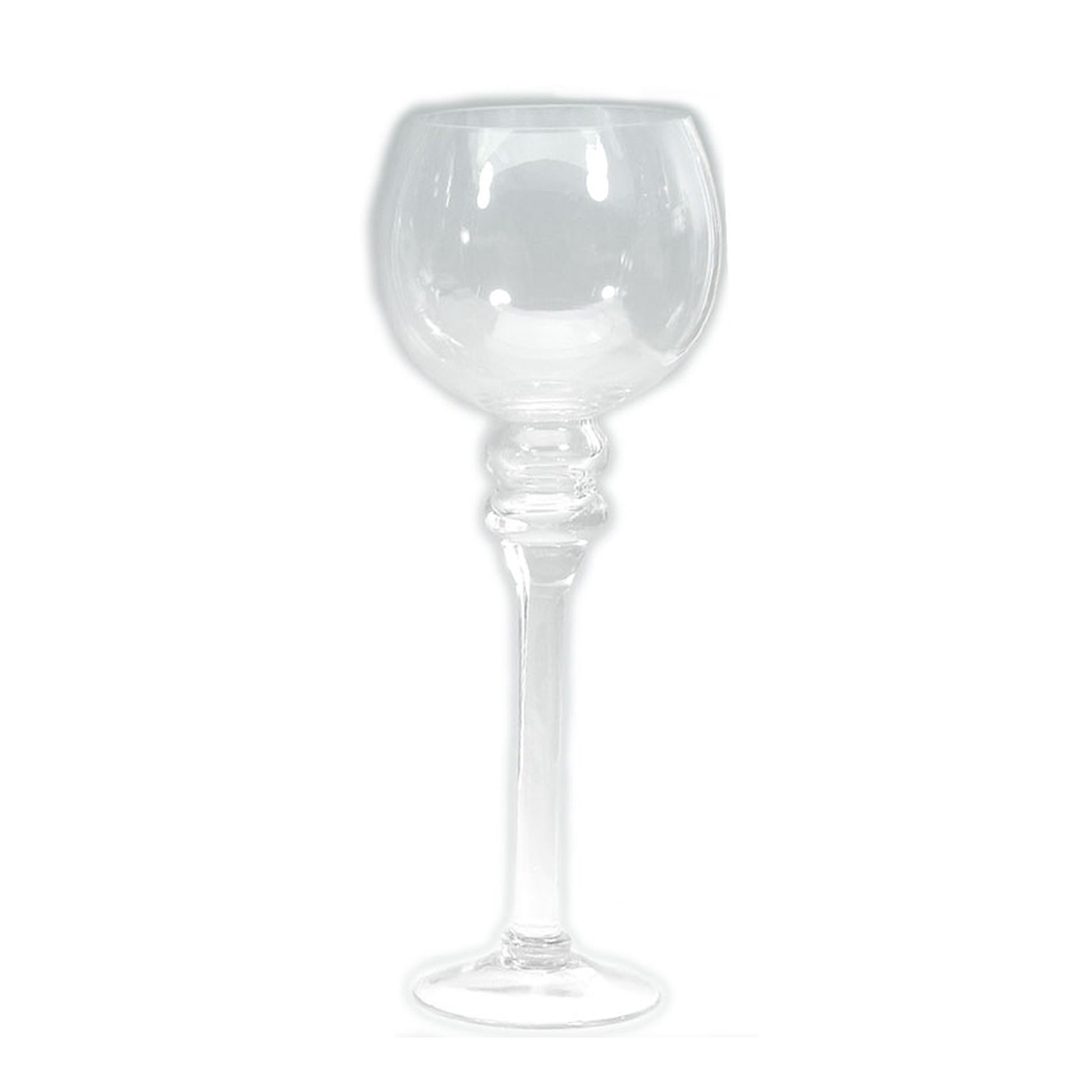 14" Stem Glass Vases