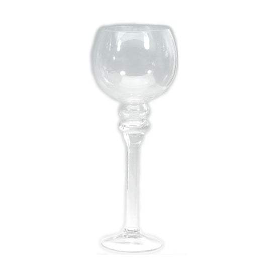 14" Stem Glass Vases