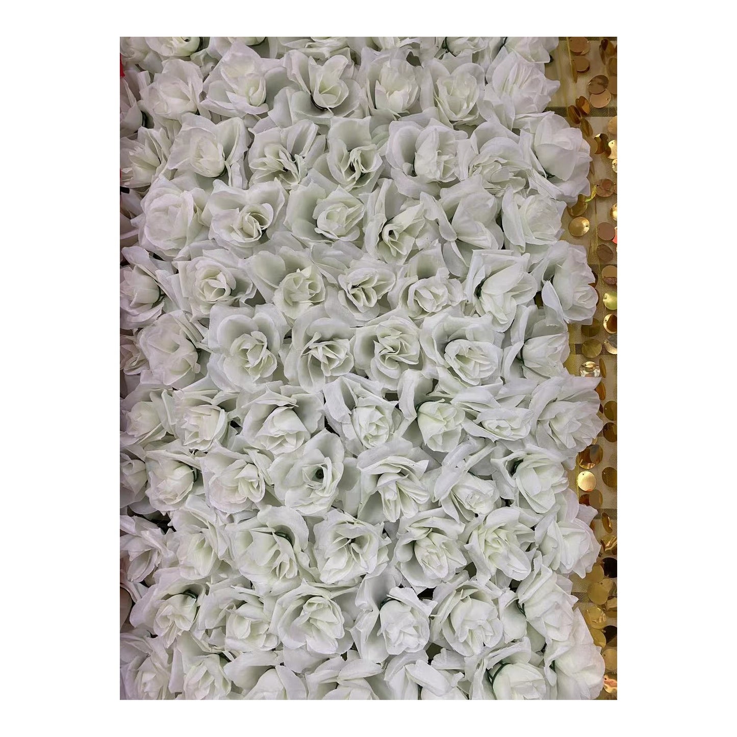 (c) Ivory Flower Wall Grid